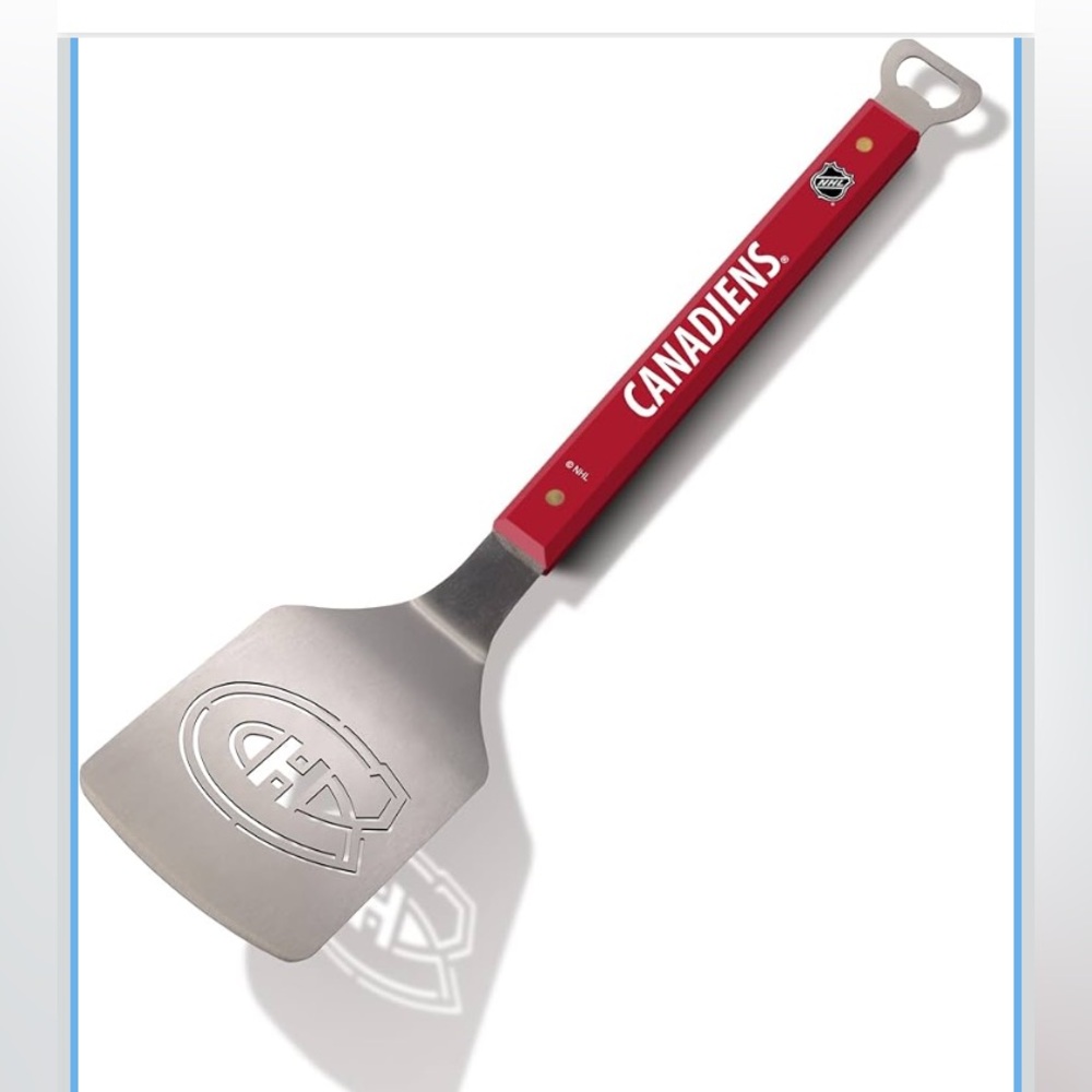 NHL Montreal Canadiens Red and Silver BBQ Spatula